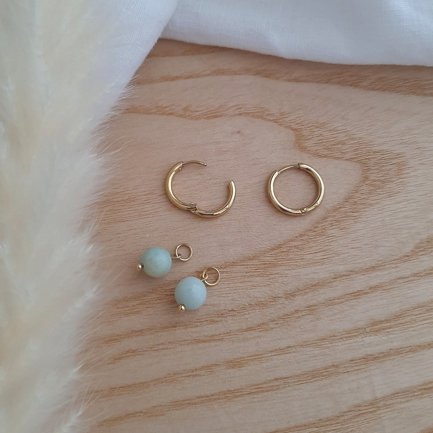 Vaihtoriipus kivihelmi (8mm), useita vaihtoehtoja