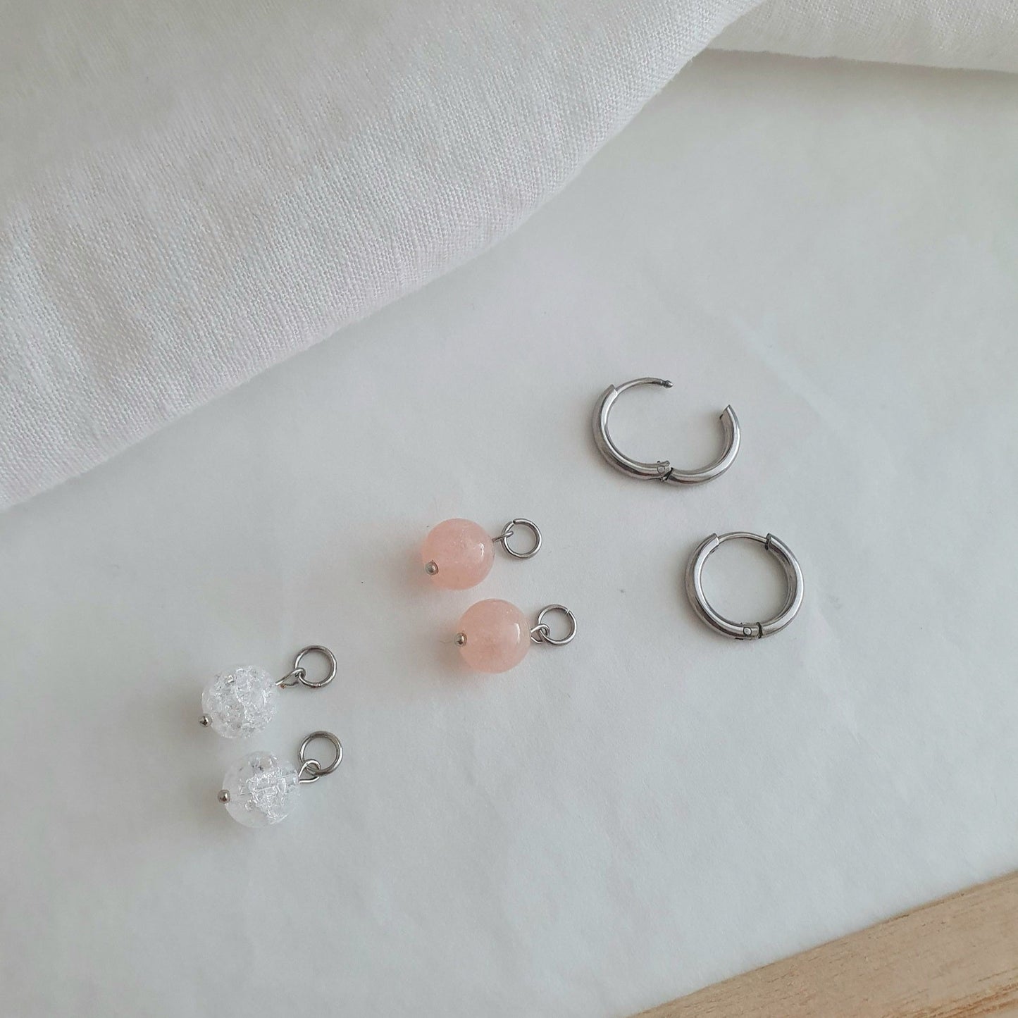 Vaihtoriipus kivihelmi (8mm), useita vaihtoehtoja