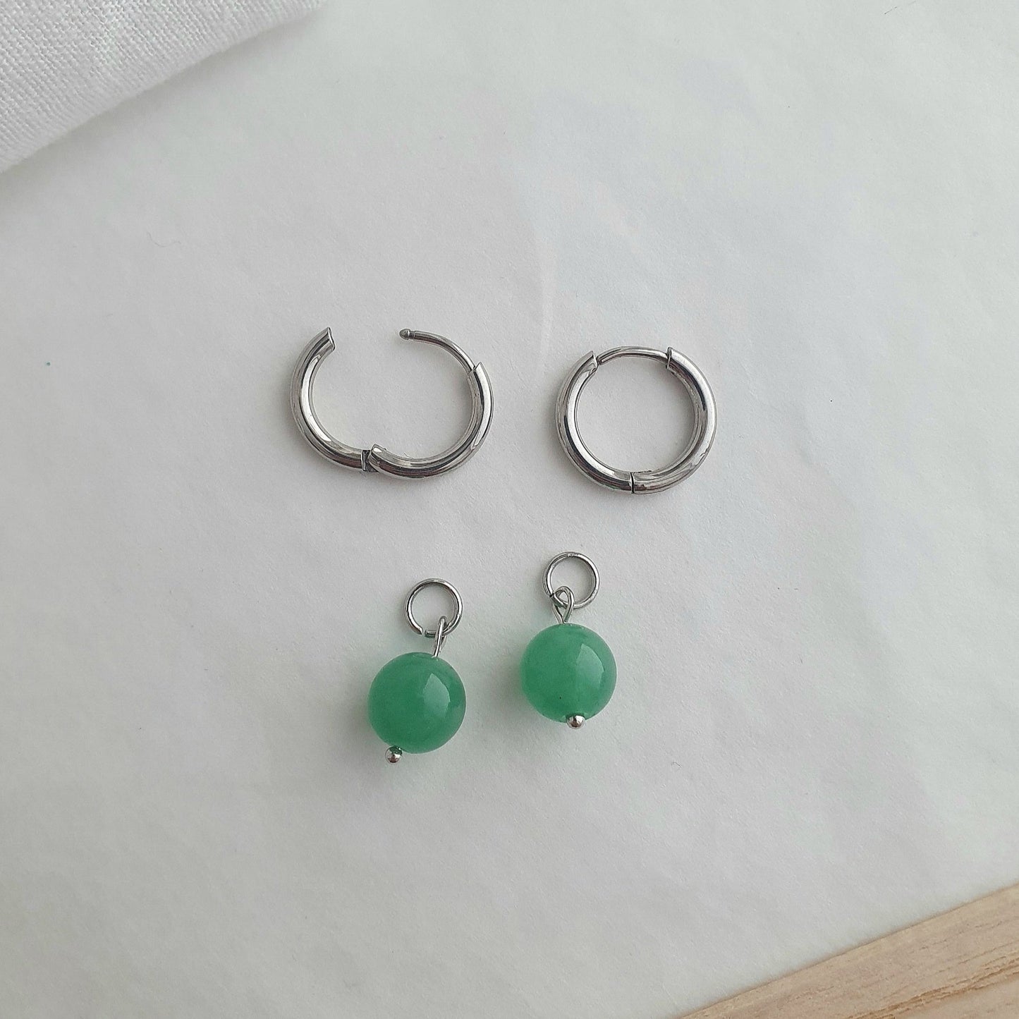 Vaihtoriipus kivihelmi (8mm), useita vaihtoehtoja