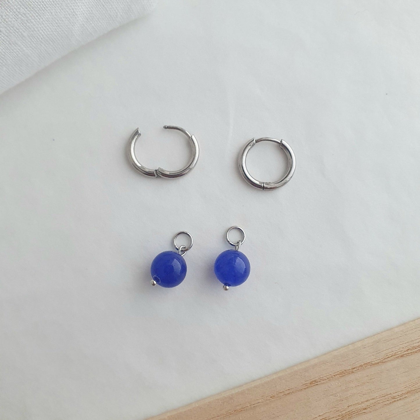 Vaihtoriipus kivihelmi (8mm), useita vaihtoehtoja
