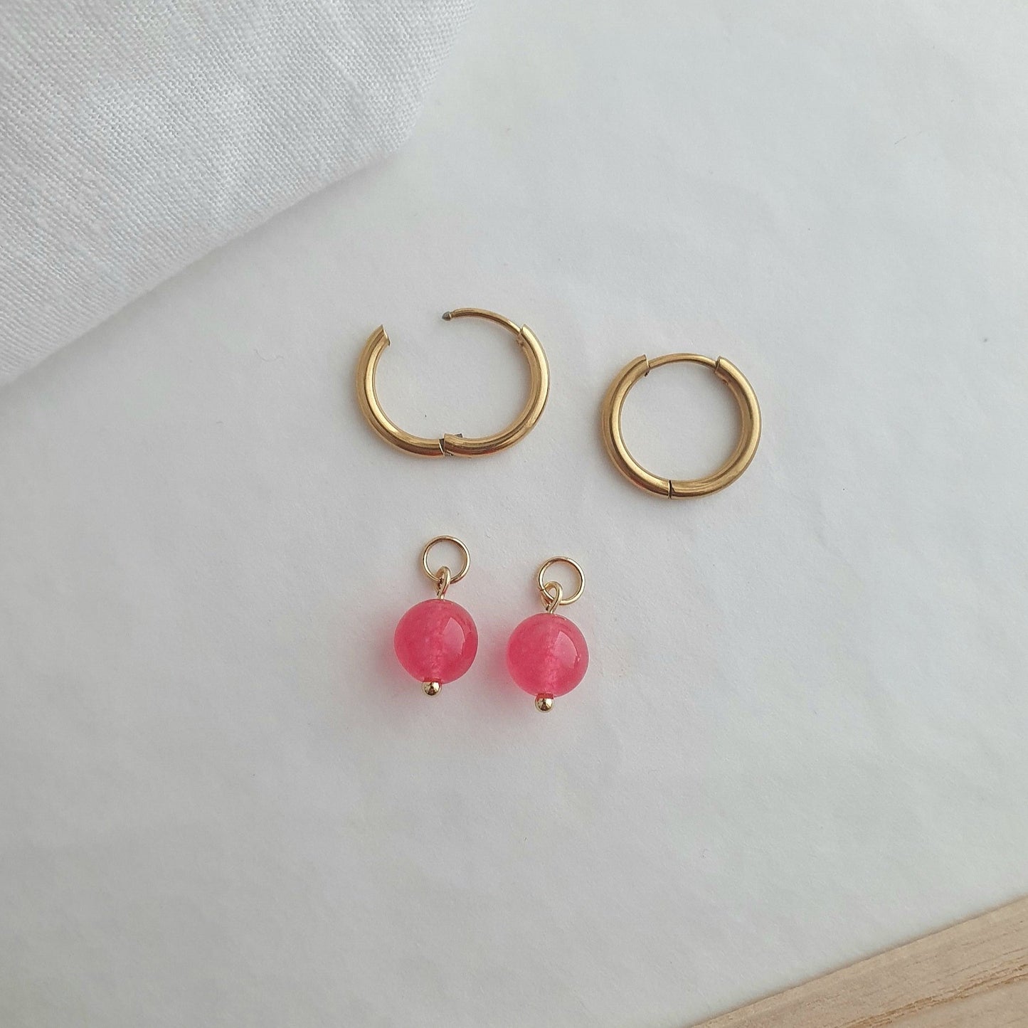 Vaihtoriipus kivihelmi (8mm), useita vaihtoehtoja