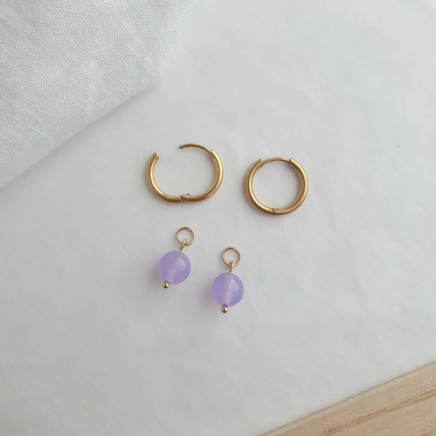 Vaihtoriipus kivihelmi (8mm), useita vaihtoehtoja
