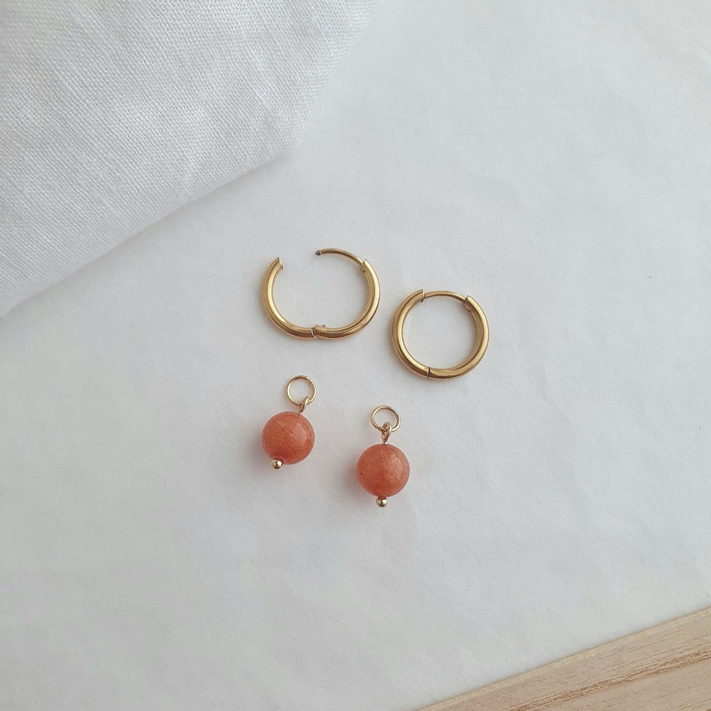 Vaihtoriipus kivihelmi (8mm), useita vaihtoehtoja