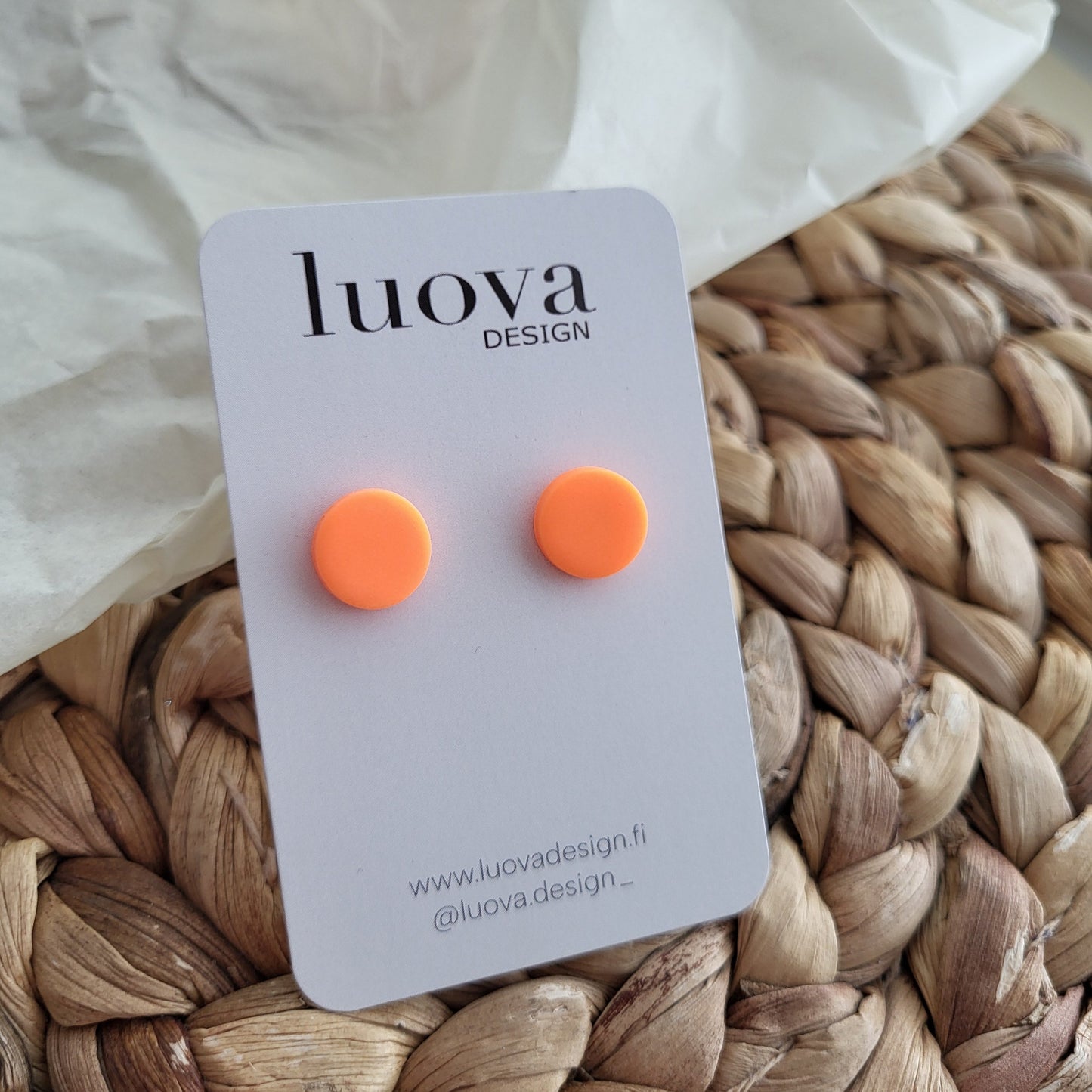 Nappikorvakorut 12mm (useita värejä)