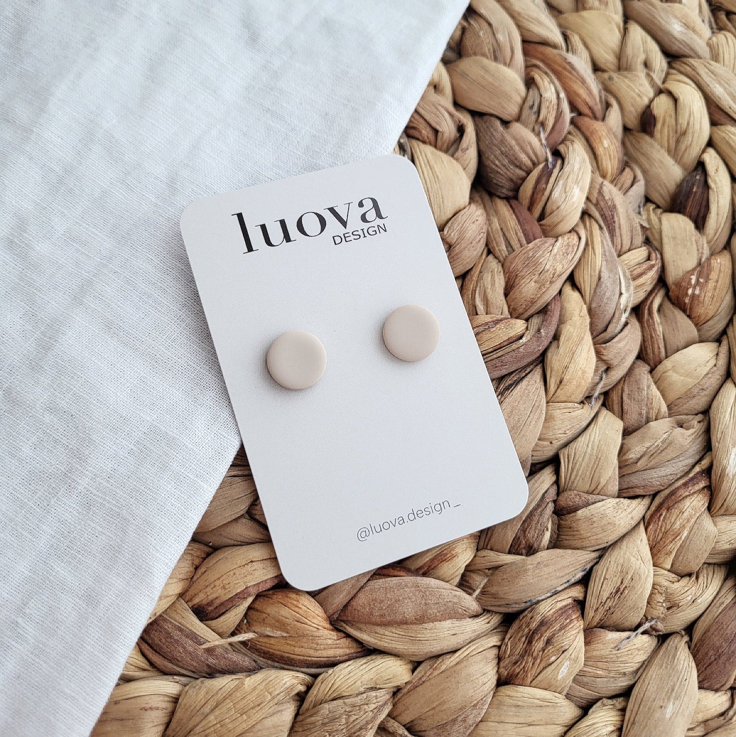 Nappikorvakorut 12mm (useita värejä)