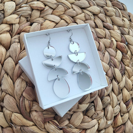 Jätti-Kaisla akryylikorvakorut (useita vaihtoehtoja) Outlet